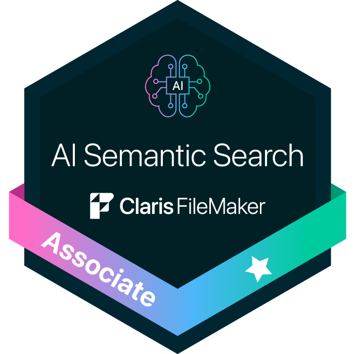 Claris FileMaker AI Semantic Search Associate